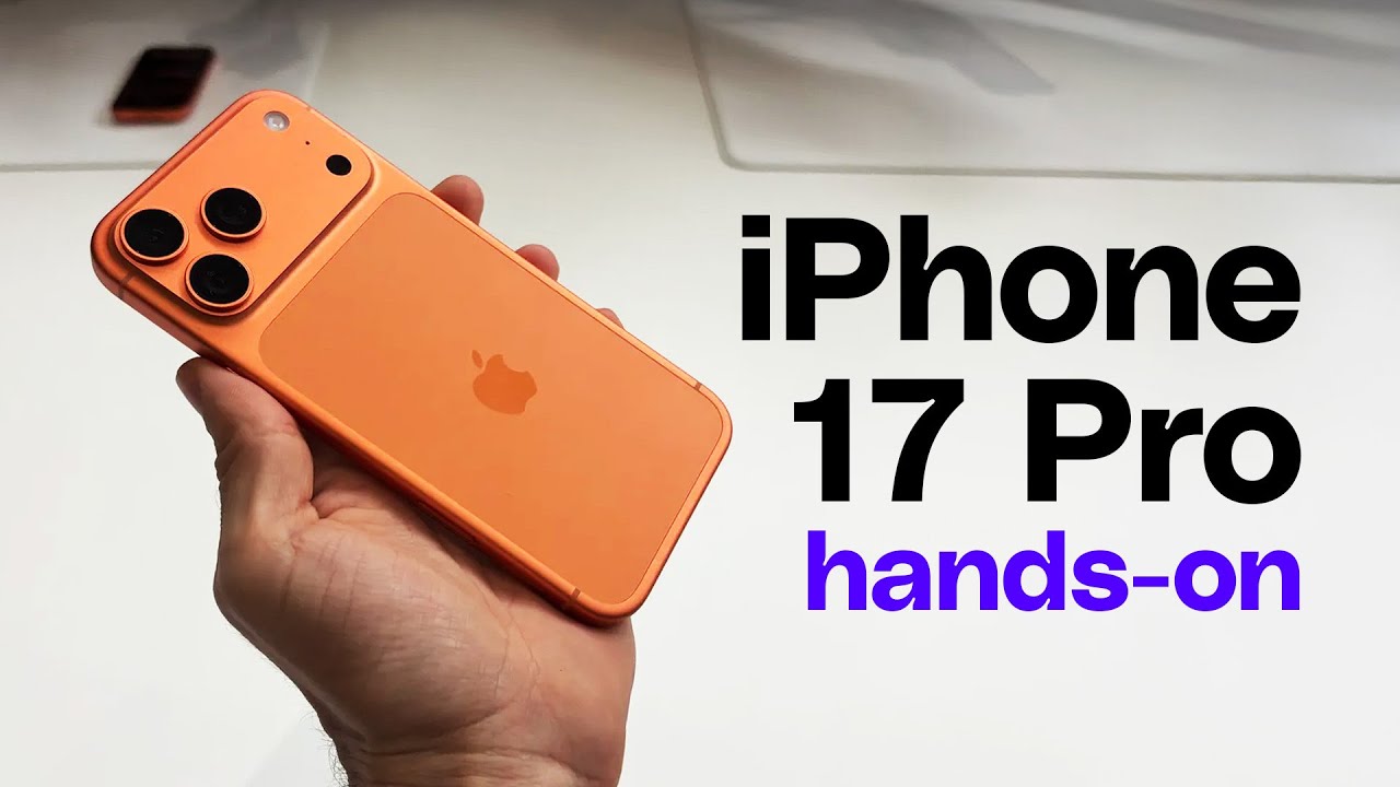 iPhone 17 Pro hands-on