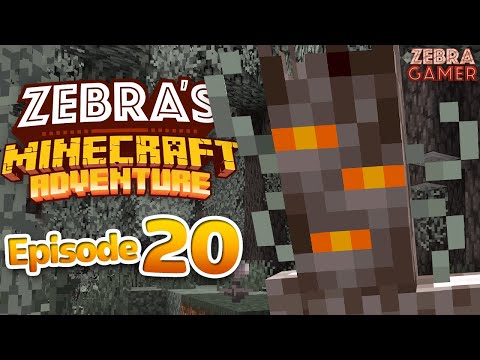 Zebra's Minecraft Adventure Part 20 - Pale Garden! The Creaking!