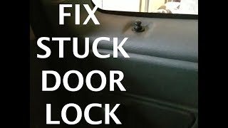 DOOR LOCK JAMMED