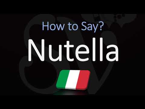 How to Pronounce Nutella? (CORRECTLY) Italian Pronunciation