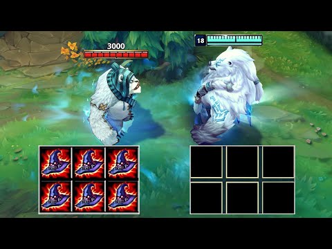 TIBBERS vs NO ITEM VOLIBEAR FIGHTS & Best URF Moments!