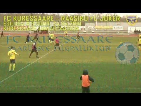 FCK TV: ELB 9. voor - FC Kuressaare - Raasiku FC Joker - 24.04.2016