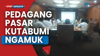 Para Pedagang Pasar Kutabumi Ngamuk Imbas Direktur Operasional Perumda Paparkan Data Palsu