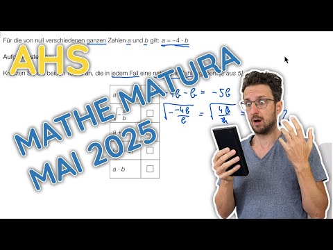 Mathe Matura Haupttermin Mai 2025 - Komplett durchgerechnet