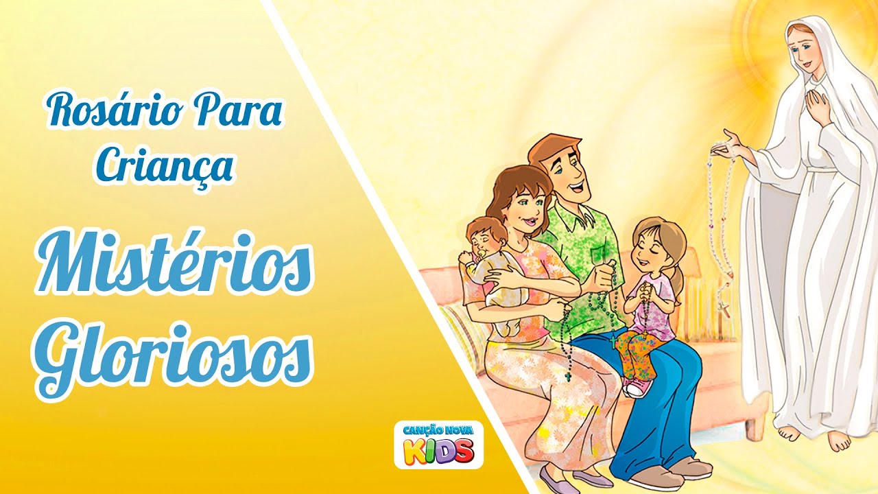 Rosário para crianças - Mistérios Gloriosos