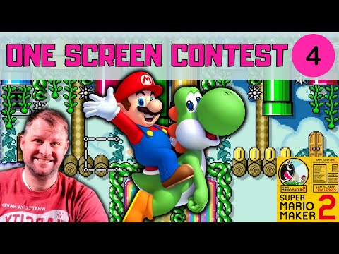 SMM2 Level Design Competition // One Screen Contest #4