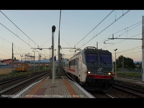 IC 550 Reggio Calabria C.le - Roma Termini