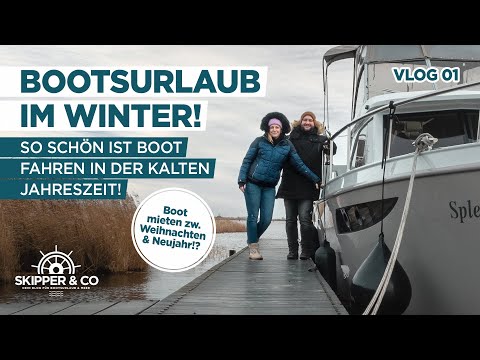 Boot fahren im Winter | Geht das? - Wir haben es getestet | VLOG 1