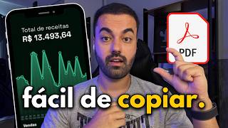 Criei Ebook Low Ticket c/ IA para vender e Fiz R$13 Mil (Tutorial Completo 2026)