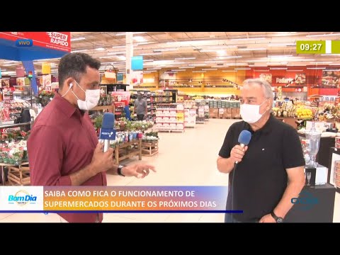 Saiba como fica o funcionamento de Supermercados durante os próximos dias 18 03 2021