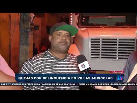 Residentes en Villas Agrícolas se quejan por ola de atracos en la zona