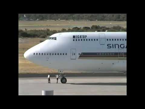 Perth Airport and Western Australia coast March 1999