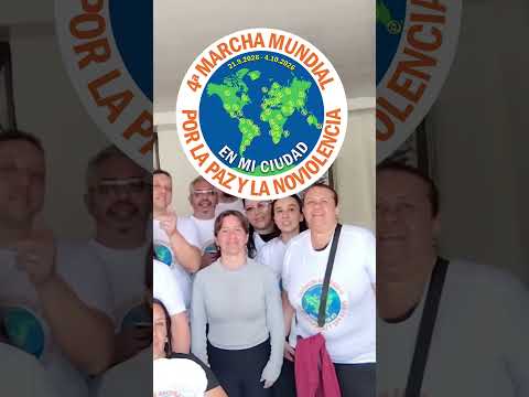Adhesión en Silvania a la 4ta Marcha Mundial por la Paz y la Noviolencia