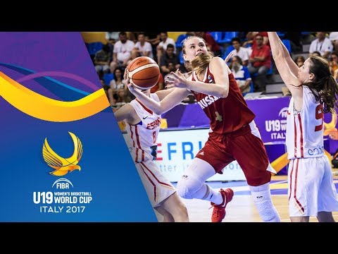 Spain v Russia - Full Game - FIBA U19 Women's Basketball World Cup 2017