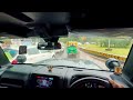 MAHINDRA THAR HEAVY RAIN POV DRIVE 2 2L MHawk DIESEL MANUAL ASMR POV DRIVE 4K 14