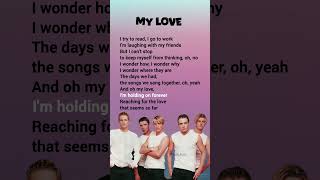 Download lagu Westlife - My Love lyrics mp3 Download lagu Westlife - My Love lyrics mp3