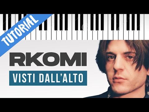 [TUTORIAL] Rkomi, Dardust | Visti Dall'Alto // Piano Tutorial con Synthesia