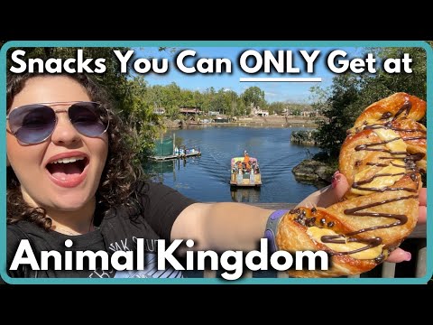 Snacks You Can ONLY Get at Disney's Animal Kingdom (Exclusive Animal Kingdom Snacks) | Disney World