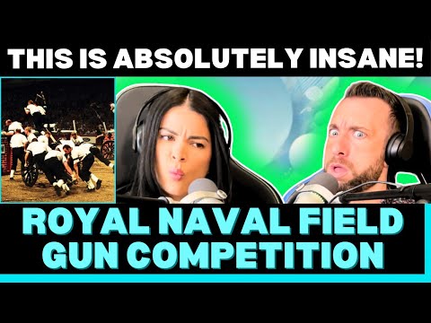 HOW DO THEY MOVE THIS FAST WITH A CANNON?! 😳 Royal Navy Field Gun 1999 | First Time Reaction