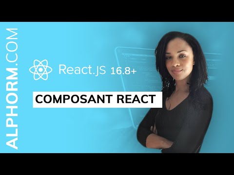 Composant React js 16 8 Vidéo Tuto