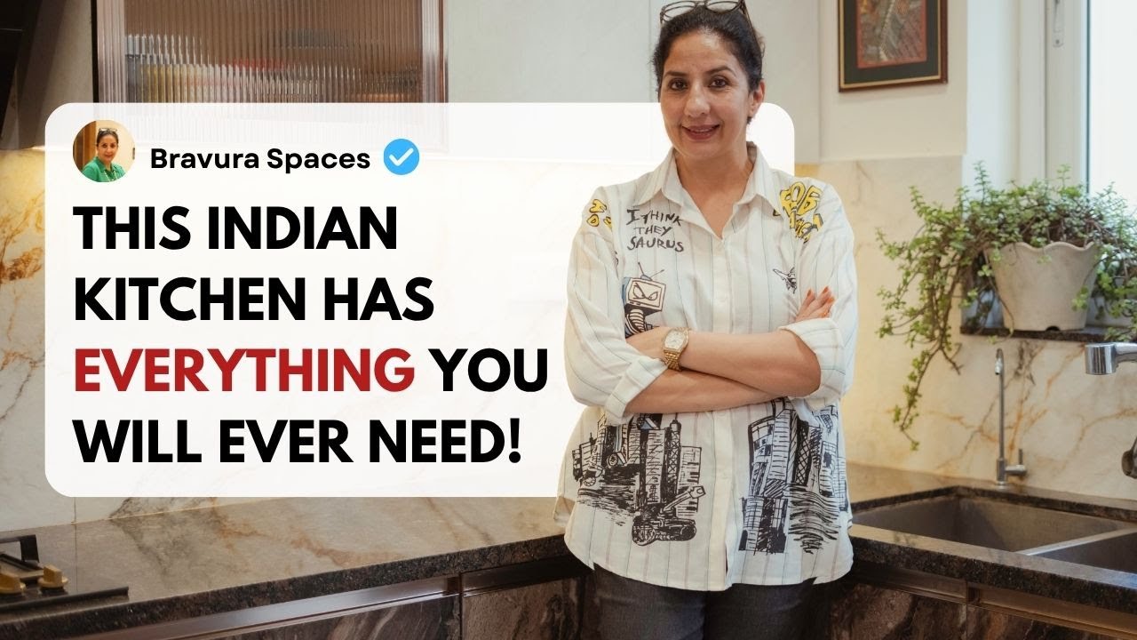 Inside a Beautiful & Functional Indian Kitchen | Smart Design Ideas for Everyday Homes by Amita