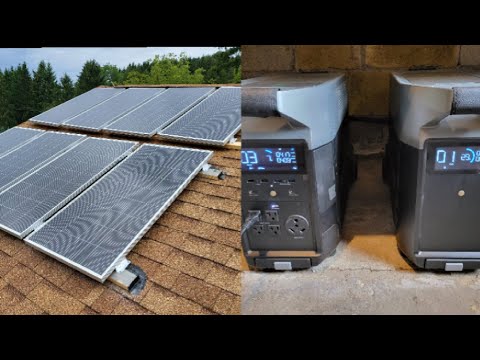 Connecting 8 Solar Panels (1600 watts) to Ecoflow Delta Pro | Rich Solar