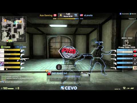 Ace Gaming MSI vs eLevate Game 1 (CEVO-P CS:GO Season 7) - Misled & Dust