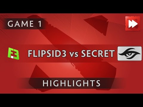FlipSid3 Tactics vs Team Secret [Game 1] Dota Pit League Season Five - Dota Highlights