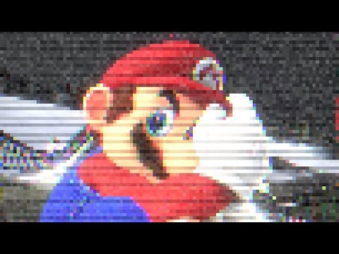 Super Mario Odyssey E3 Game Trailer but every time Mario jumps it loses quality Video