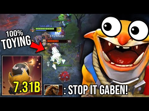 IMBA COMBO! Only Gaben can stop this!! 7.31b Techies gameplay