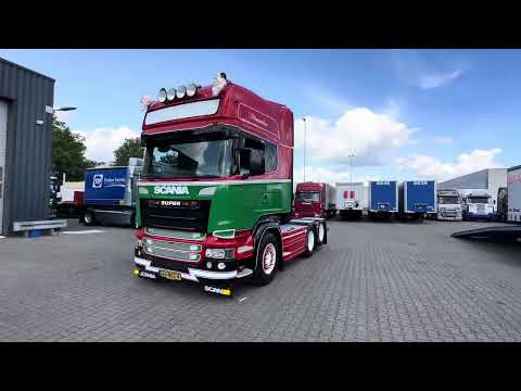 Scania R520 V8 6x2 boogie 290wb euro 6 Retarder full air manual our ref 29638