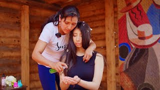 Esperanza's ASMR limpia (cleansing) massage treatment with soft whispering for relaxation & sleep