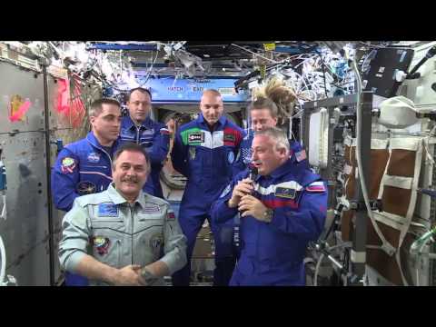 Expedition 36 Change of Command Ceremony