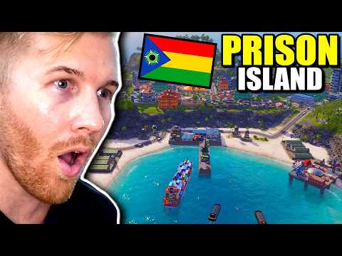I Created a PRISON Colony Island in the Caribbean... (Tropico 6)