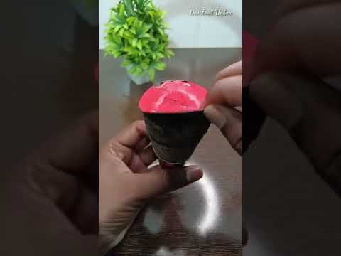 Dark Chocolate Ice Cream Cone Review #shorts