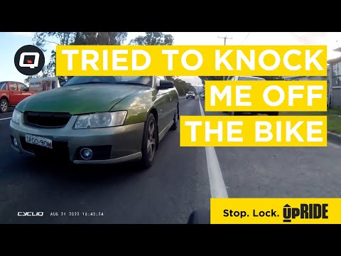 Tried to Knock me off the bike | Close Pass | Caught on the Cycliq Fly6