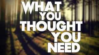 What You Thought You Need - Jack Johnson - Lyrics