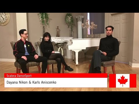 Dayana Nikon & Karls Aniscenko Interview and Shoe Game {Scalora DanceSport}