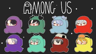 - 【AMONG US】 first 2 die achievement 「Collab」 ft. Claude, Elira, Fulgur, Ren, Ryoma, Shu & Wilson