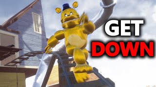 FASTER FREDBEAR IS UNSTOPPABLE IN HELLO NEIGHBOR