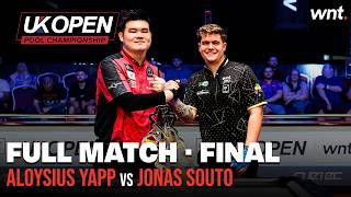 Aloysius Yapp vs Jonas Souto | Final | 2025 UK Open Pool Championship