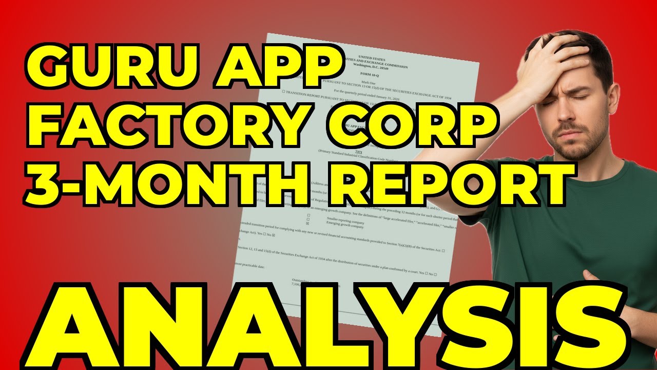 My Take on Guru App Factory Corp's Financial Strain