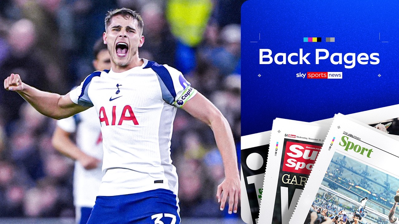 Micky van de Ven and Carlos Baleba to Man Utd? | Back Pages Tonight