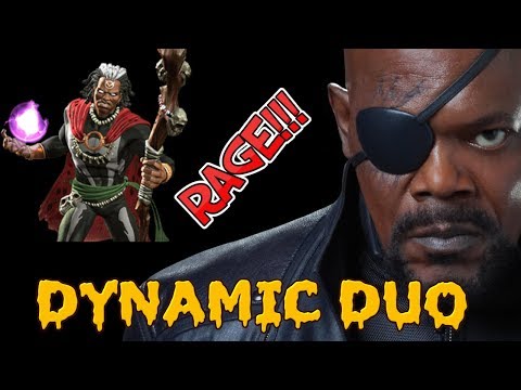 MCOC - Doctor Voodoo and Nick Fury: A Dynamic Duo Vs. Rage Path