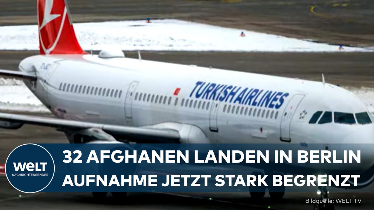 DEUTSCHLAND: Afghanen-Aufnahme jetzt eingeschränkt - 32 Menschen landen in Berlin!