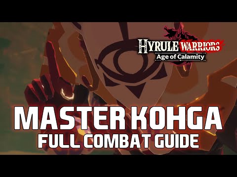 Hyrule Warriors Age of Calamity - Master Kohga FULL Combat Guide