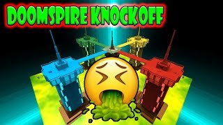 Roblox Doomspire Brickbattle Gameplay ฟร ว ด โอออนไลน ด ท ว - knock off of doomspire brickbattle