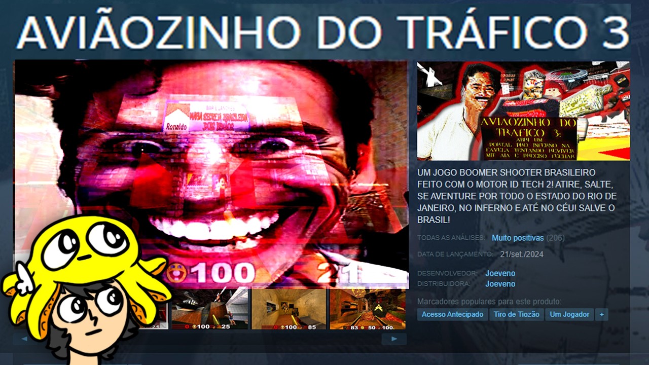 um jogo brasileiro um pouco suspeito
