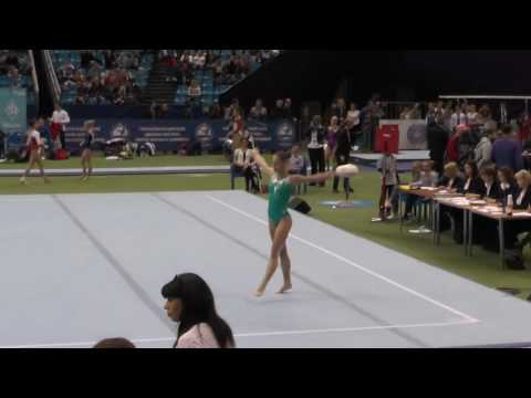 Chuikina Yekaterina (KAZ). FX EF Voronin cup 2016. Moscow