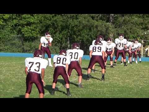 Tyson Thunder Elliott 7th Grade Quarterback Undefeated Season 2017